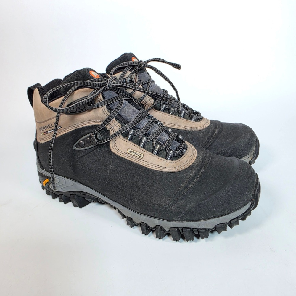 Merrell Continuum Winter Boots Men's 8.5 Waterproof Vibram Insulated Hiking